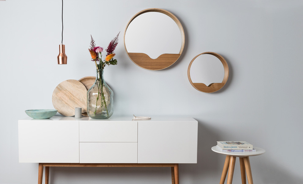 Réaliser une composition de miroirs