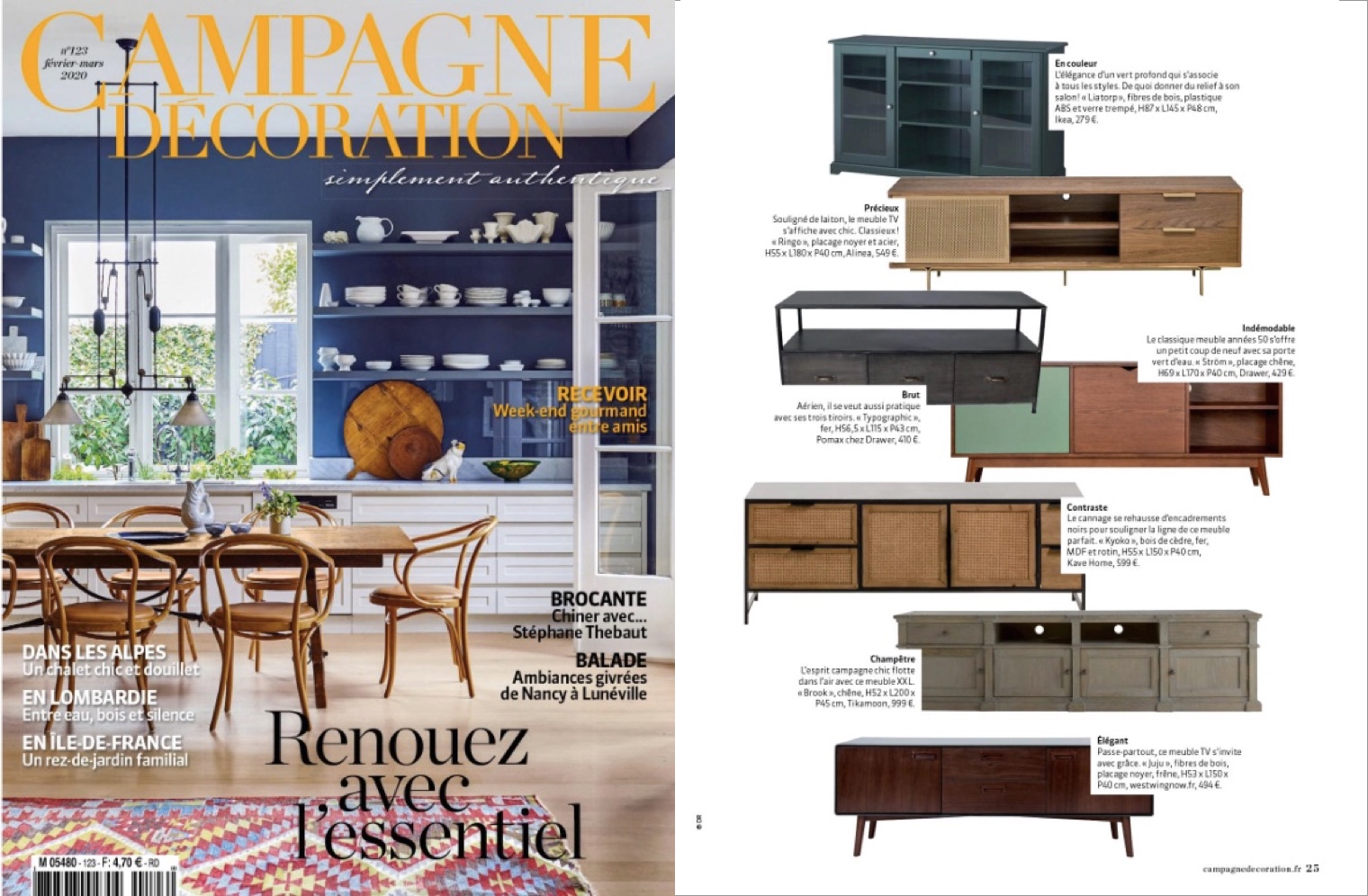 Catalogue - Campagne D&eacute;coration
